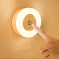 Magnetic LED Night Light – Touch Sensor & USB Rechargeable Lamp