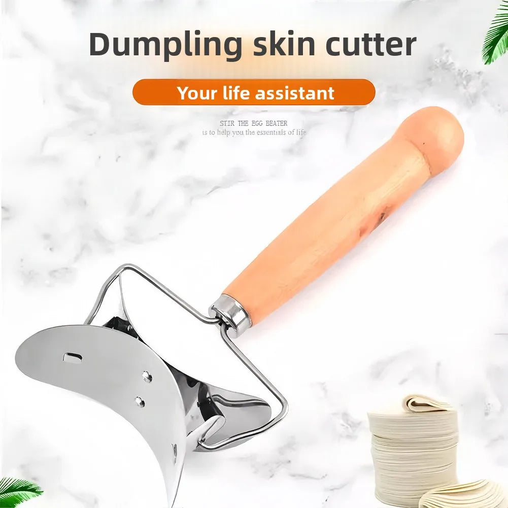 304 Stainless Steel Dumpling Skin Round Cutter | Pastry Tool