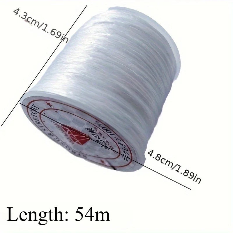 Elastic Beading Cord 1968" – DIY Jewelry & Bracelet String