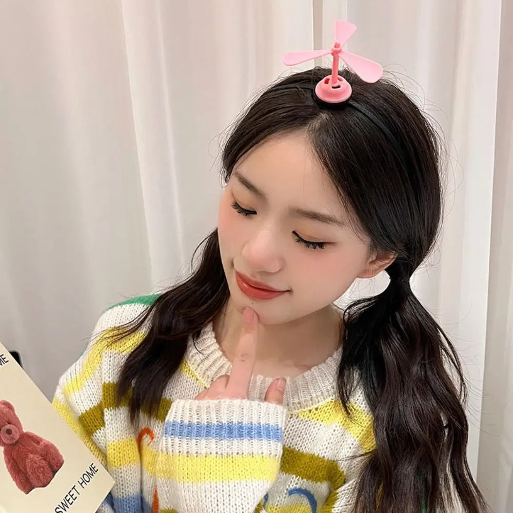 Windmill Headband – Korean Style Fun Hair Hoop for Women