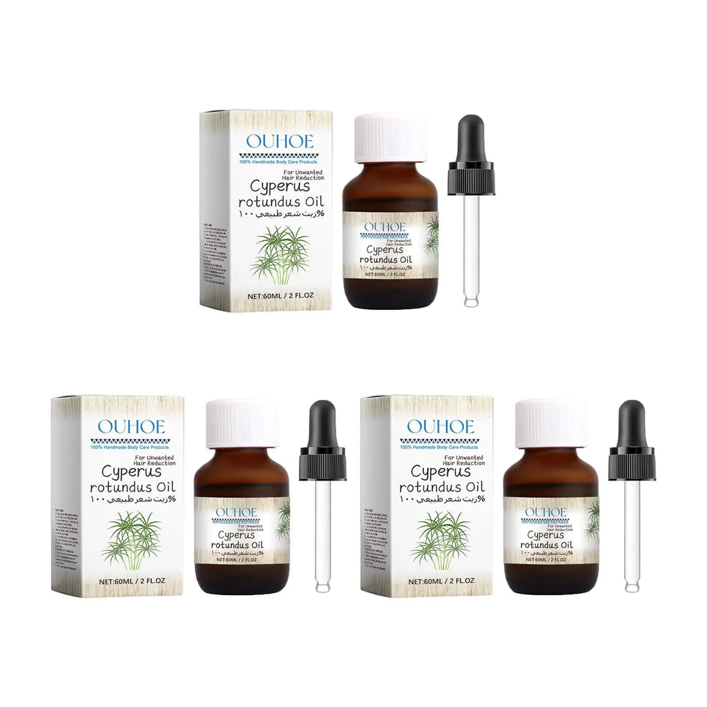 Cyperus Rotundus Hair Inhibitor Oil – Body & Face 60ml