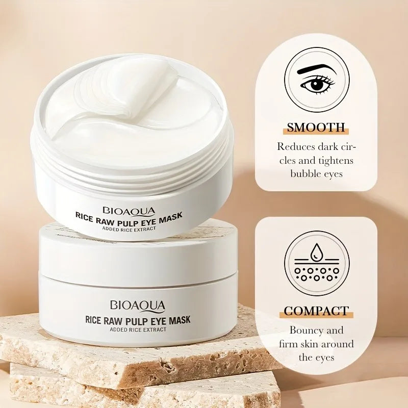 REAROYA Rice Milk Eye Mask – Dark Circles, Bags & Wrinkles
