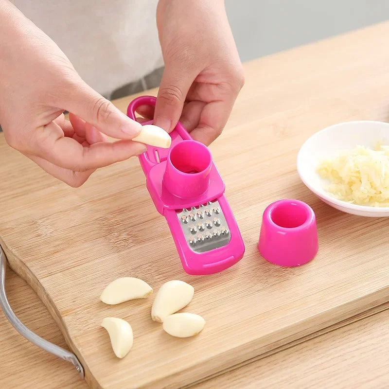 Mini Manual Garlic Grinder & Press | 1 Pack Kitchen Gadget