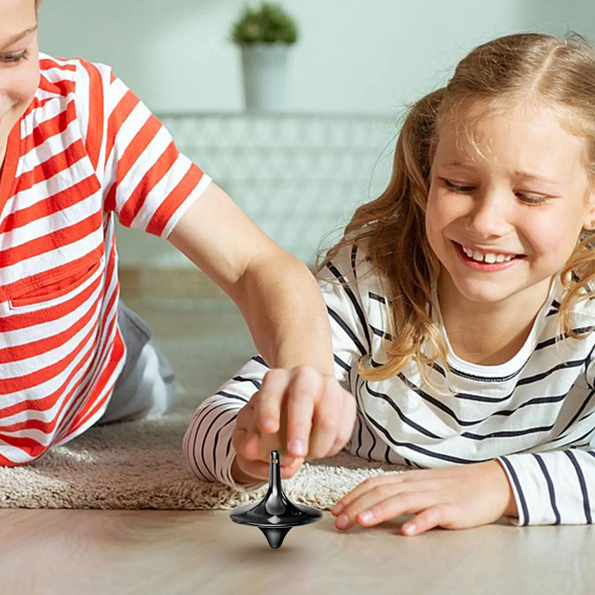 Metal Gyro Spinning Top Fidget Toy – Alloy Gyroscope for Kids