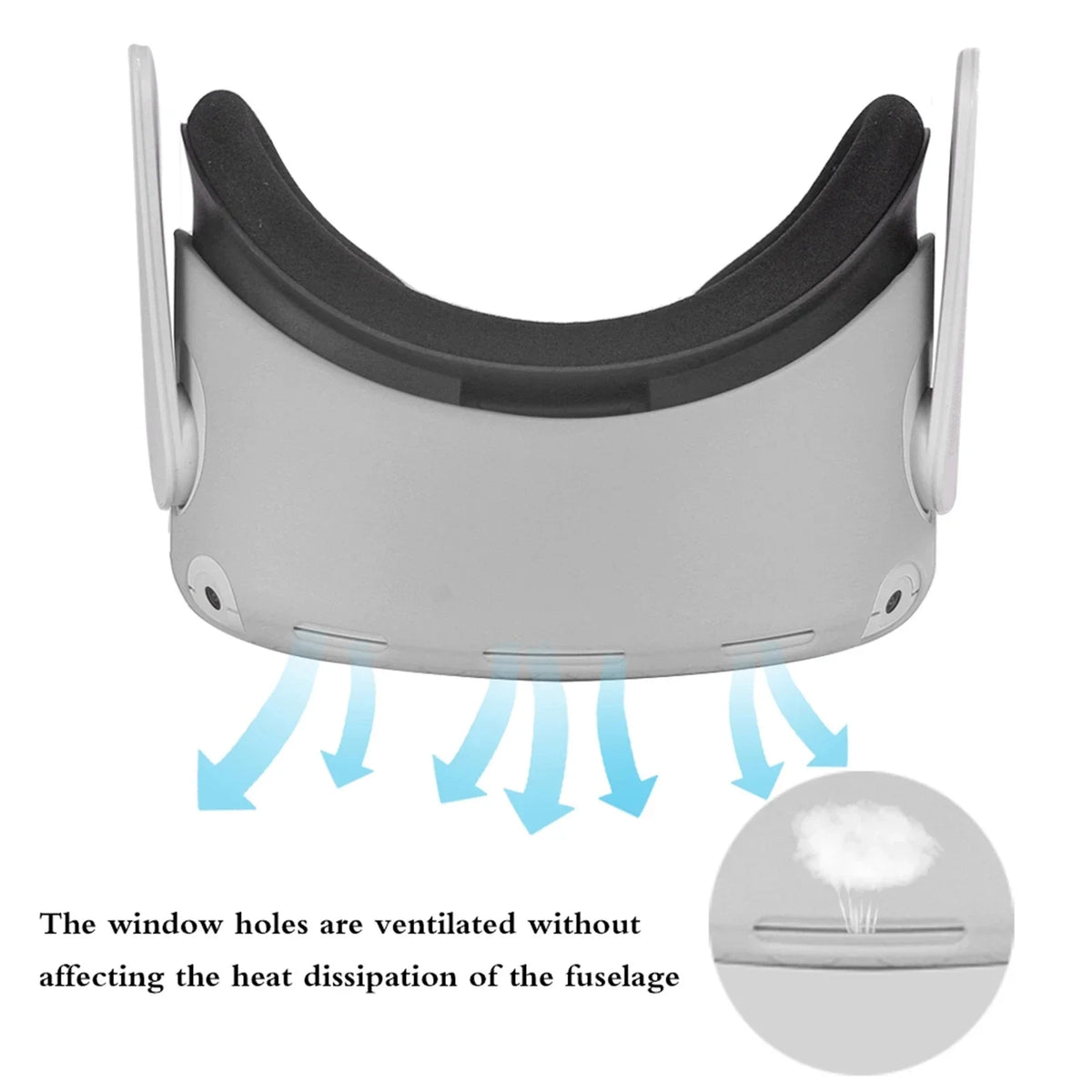 Silicone Protective Cover for Oculus Quest 2 VR Headset