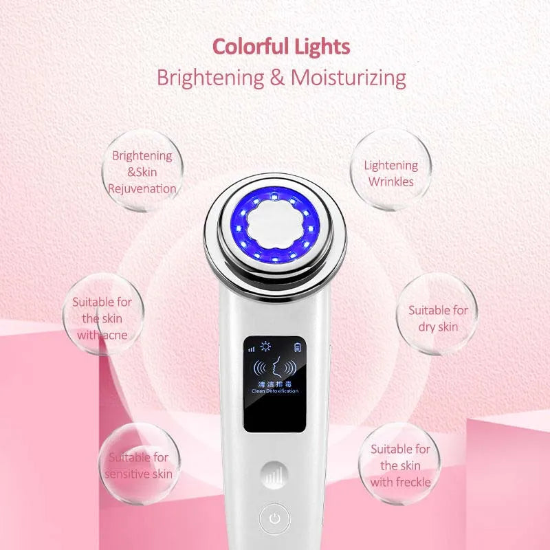 4-in-1 Microcurrent Facial Machine – Skin Tightening Device