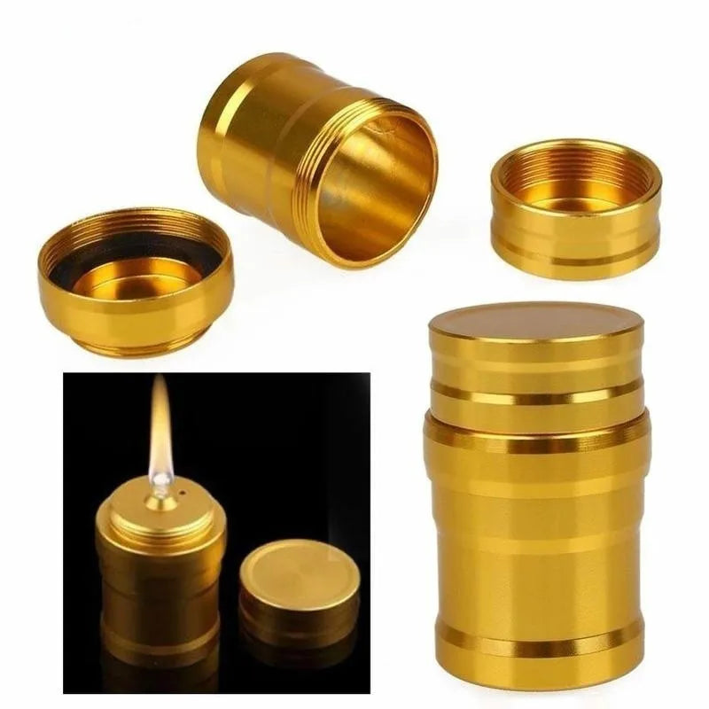 Portable Mini Alcohol Lamp – Aluminium Camp & Lab Burner