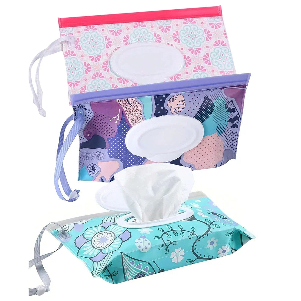 Portable Refillable Wet Wipes Dispenser Box | Baby & Travel