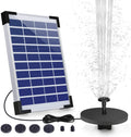 12W Solar Fountain Pump – 18 Nozzles for Garden, Pond & Bird Bath