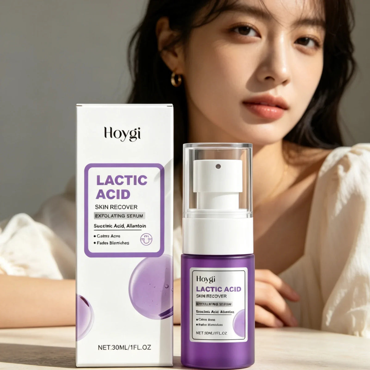 Hoygi Exfoliating Face Serum – Oil Control & Dead Skin Removal