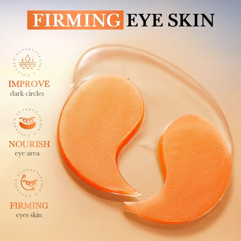 BIOAQUA Vitamin C Collagen Eye Masks 80pcs – Anti-Aging Patches