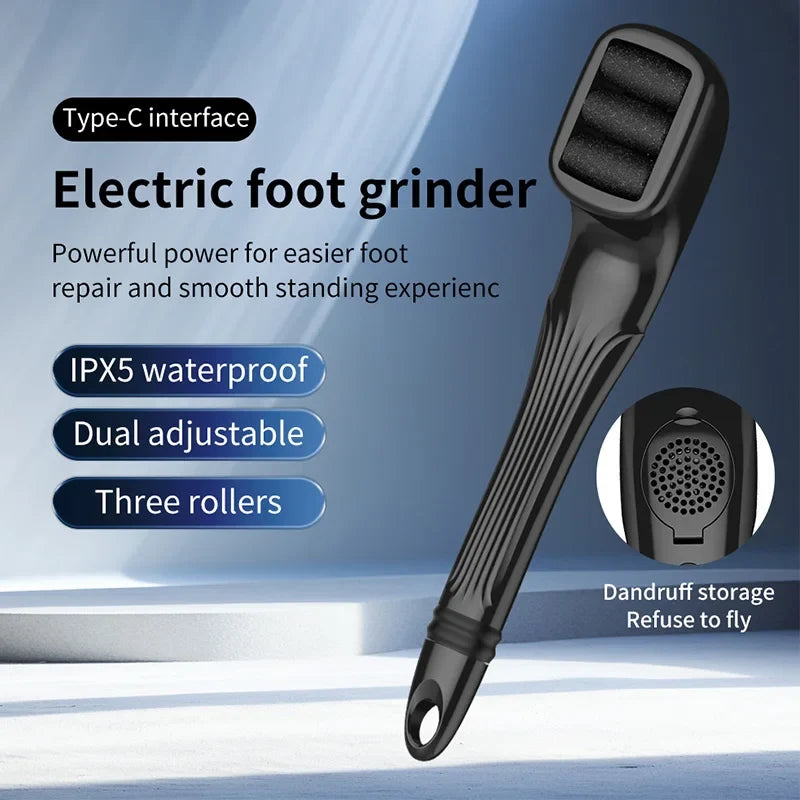 Electric Foot Exfoliator | Rechargeable Callus Remover & Vacuum