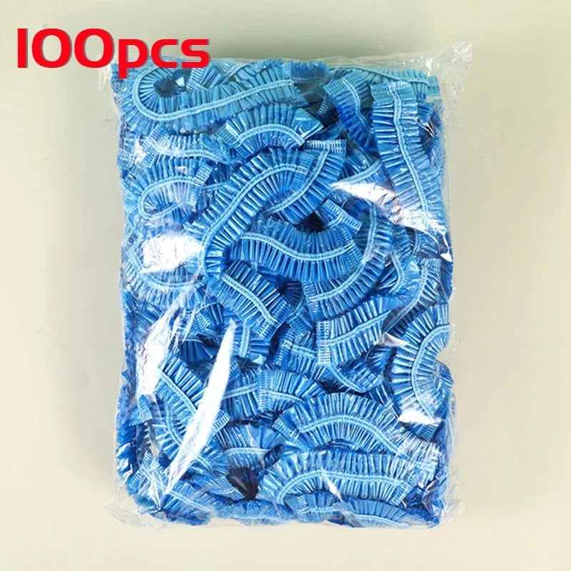 Disposable Shower Caps Waterproof Pink 100 Pack – Spa & Salon