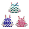 Easter Bunny Paper Candy Boxes | 12-Pack Colorful Gift Boxes