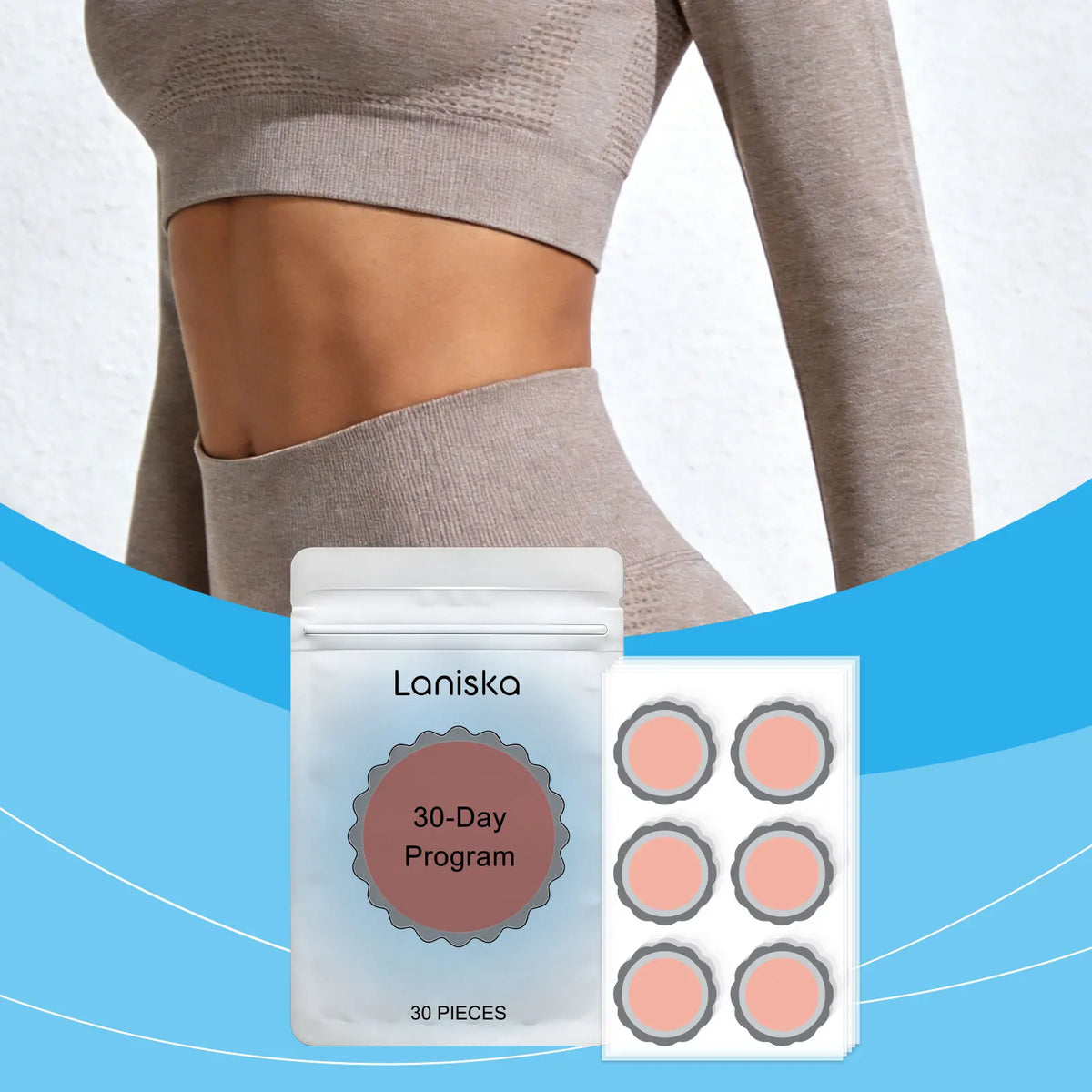 Laniska Daily Body Care Patch – Breathable, All-Day Wear