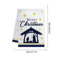Nativity Christmas Hand Towel | Festive Holiday Home Décor