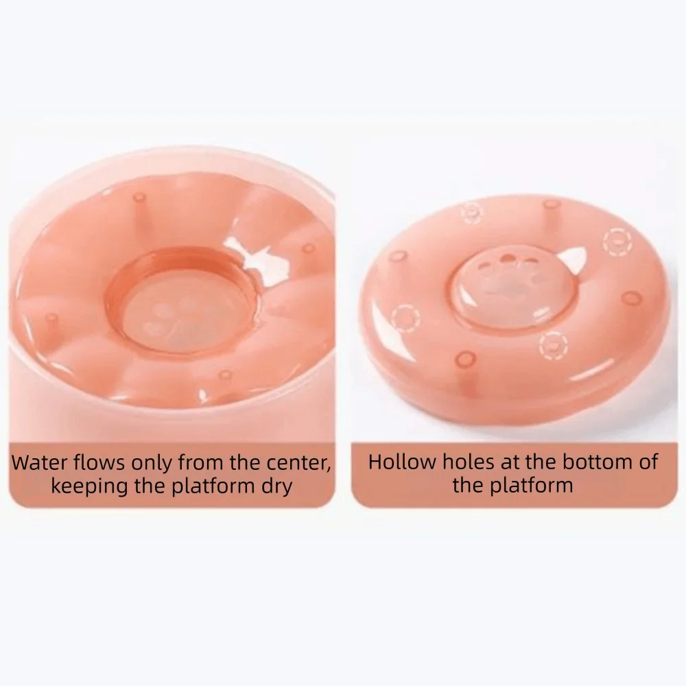Floating Pet Water Bowl 1600ml – Spill-Proof Anti-Splash