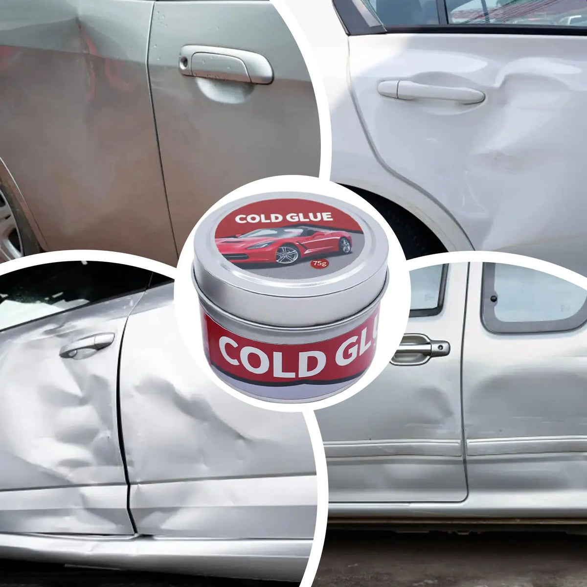 Cold Glue Car Dent Puller – Paint-Safe Auto Body Repair Tool