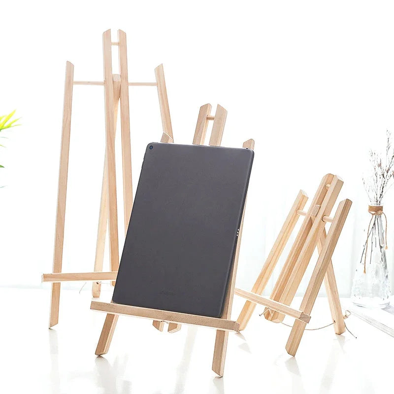 Wooden Foldable Desktop Easel | Adjustable 20–50cm Stand