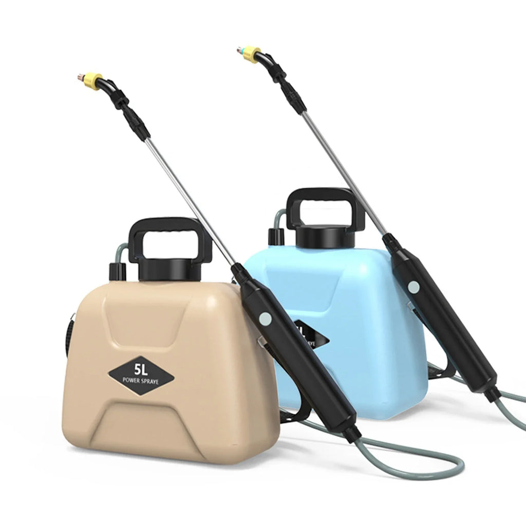 Electric Sprayer 3 Mist Nozzles Rechargeable Retractable Wand Plant