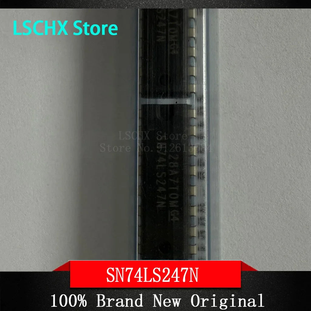 10pcs SN74LS DIP Logic ICs – 74LS138 74LS08 74LS247 & More