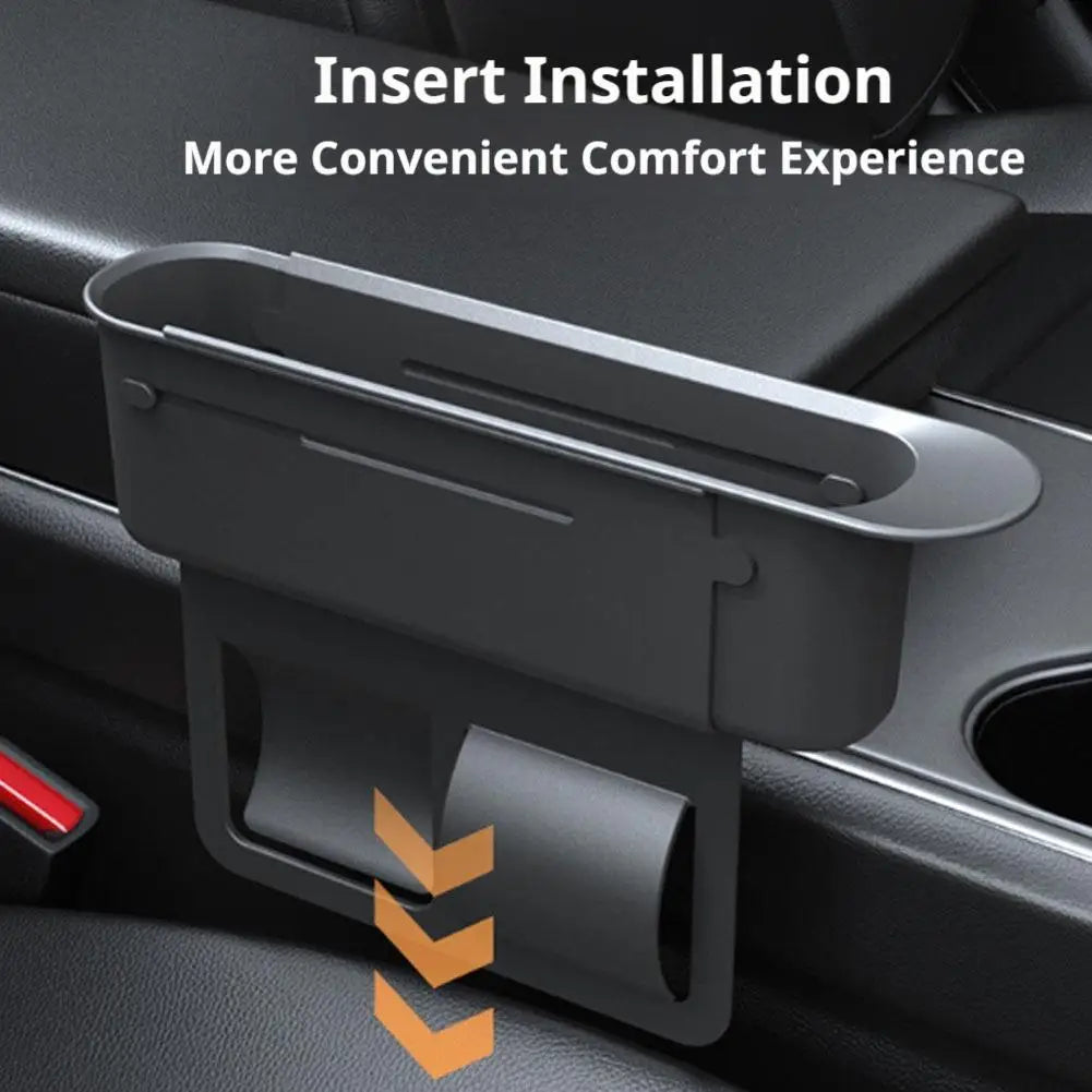 Car Seat Gap Filler Organizer 2-Pack | ABS Storage Box