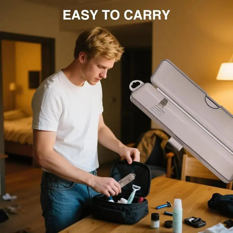 Travel Toothbrush Case – Clear Portable Organizer Box