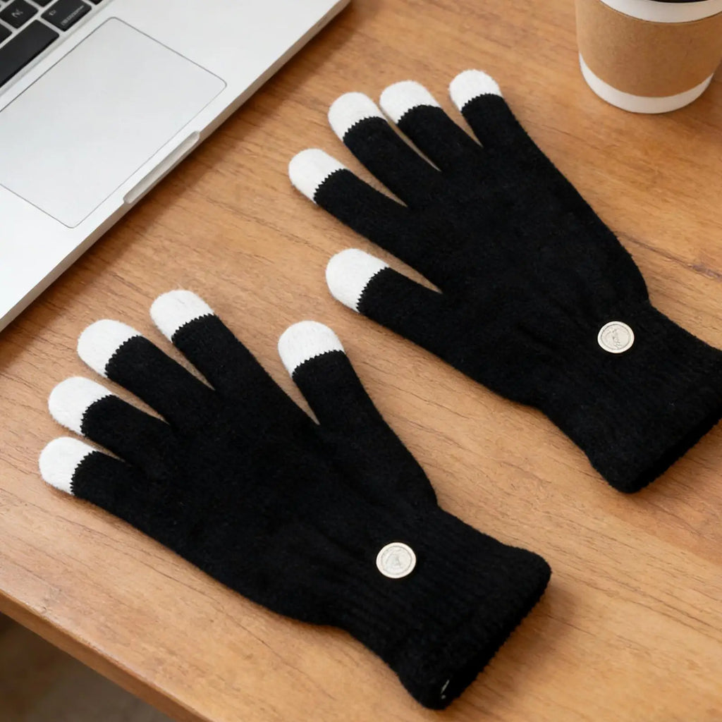 LED Light-Up Party Gloves – Colorful Flashing Half-Finger