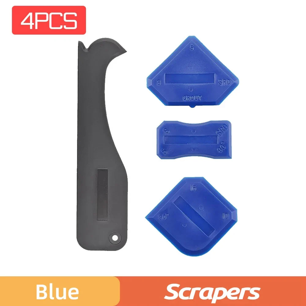 5-in-1 Caulk Remover & Sealant Smoother Tool Set | 5 Radius Tips