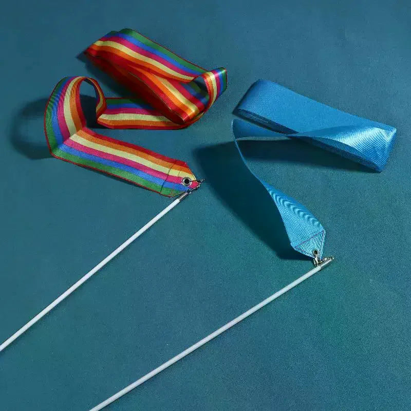 4m Kids Gymnastics Ribbon Wand – Colorful Dance & Performance Toy