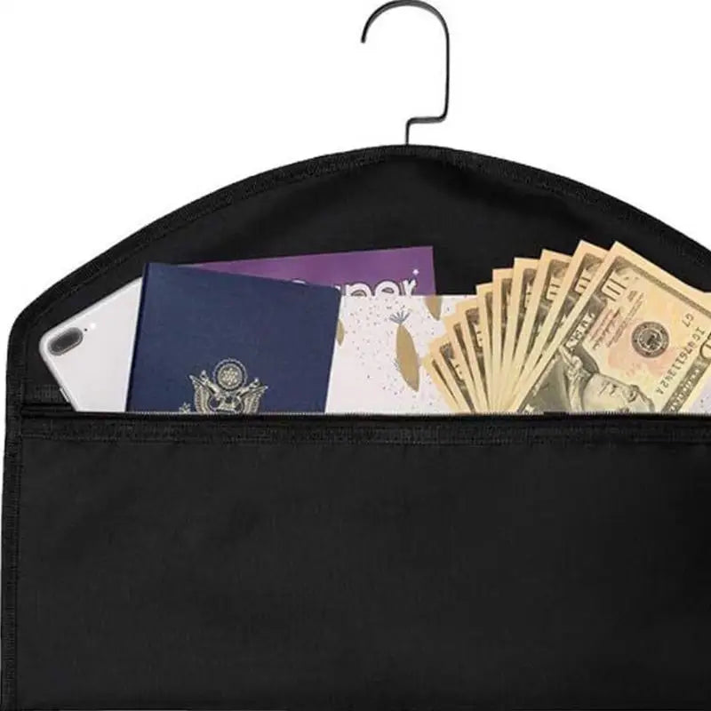 Hide Pocket Safe Hanger Diversion Covert Fireproof Waterproof Closet