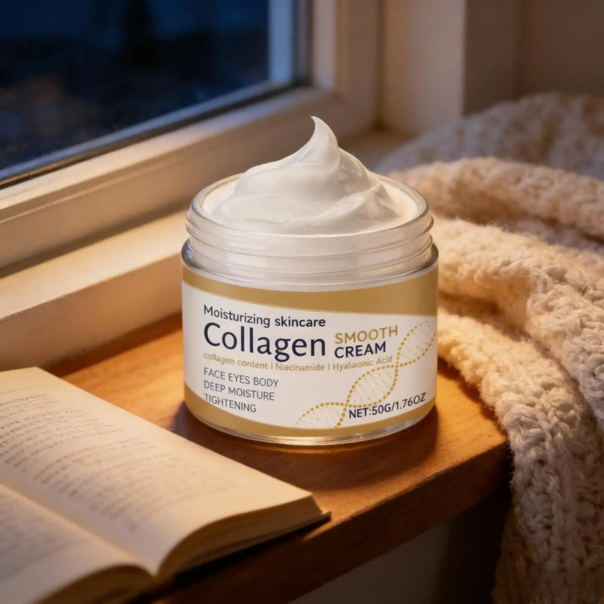 Collagen Cream Hyaluronic Acid & Niacinamide Moisturizer 50g