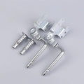 Sofa Headrest Lift Hinges 105-135mm Height Angle Adjuster 2Pcs