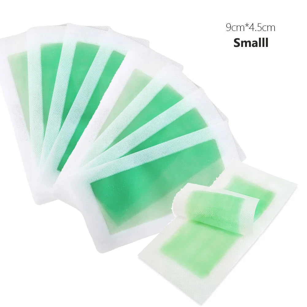 Beeswax Facial Wax Strips – Painless Hair Removal Face & Body