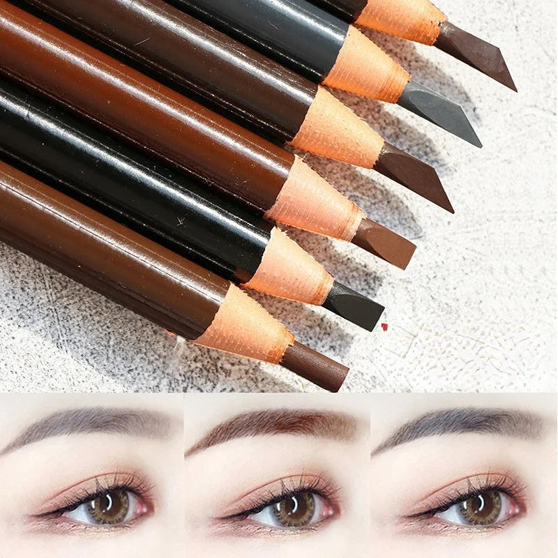 Waterproof Eyebrow Pencil Brown & Black | Long-Lasting Brow Pen