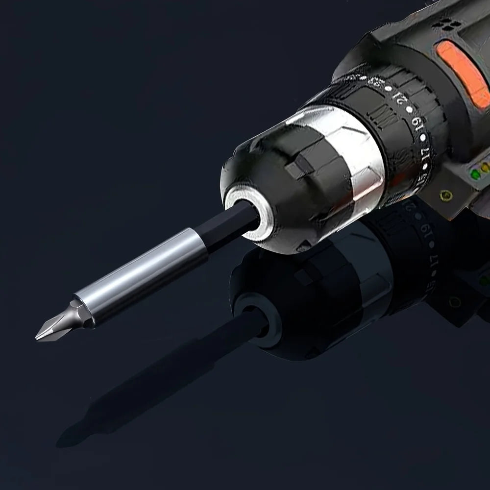 1 Magnetic Extended Bit Holder Hex Shank Driver Adapter Electric