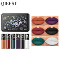 QiBest 6-Pc Matte Liquid Lipstick Set – Halloween Lip Makeup