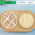 Sports Cookie Cutter Set – Football, Rugby & Basketball Shapes