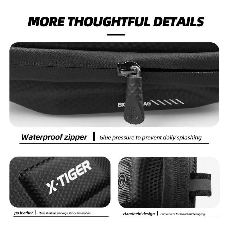 X-TIGER Large Rainproof Bike Saddle Bag – MTB Seatpost Bag