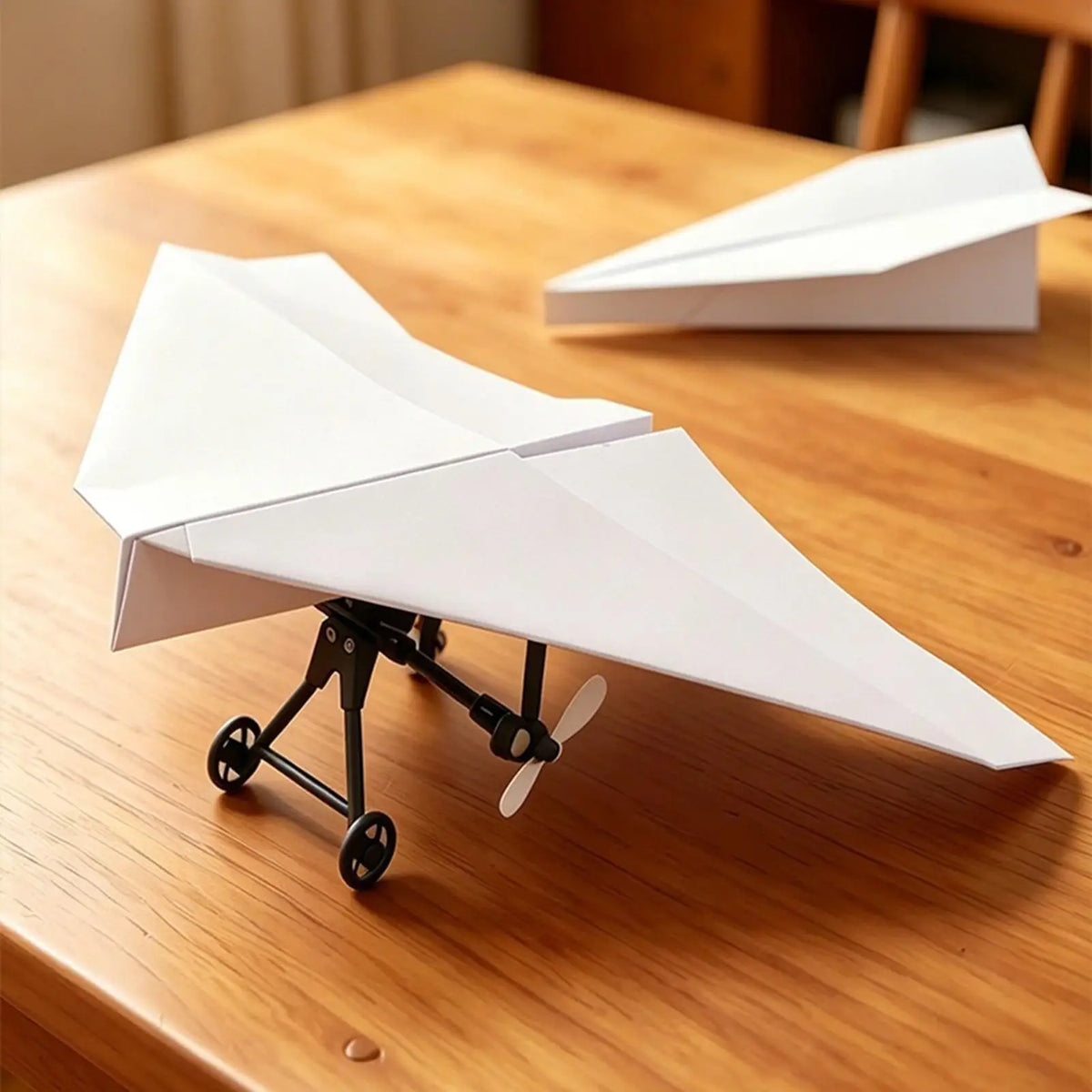 RC Paper Airplane DIY Aircraft Toys Electric Remote Control Plane
