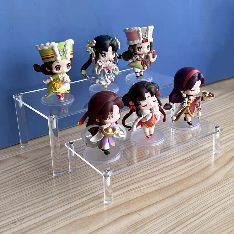 Transparent Acrylic Display Shelf | Multi-Use Storage Stand