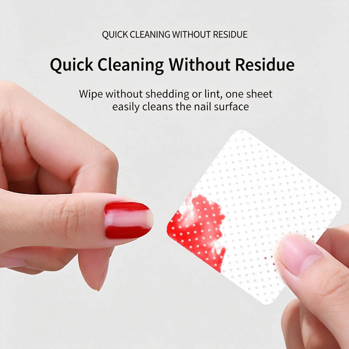 Lint-Free Gel Nail Wipes – Polish Remover Pads 20–600 Pcs