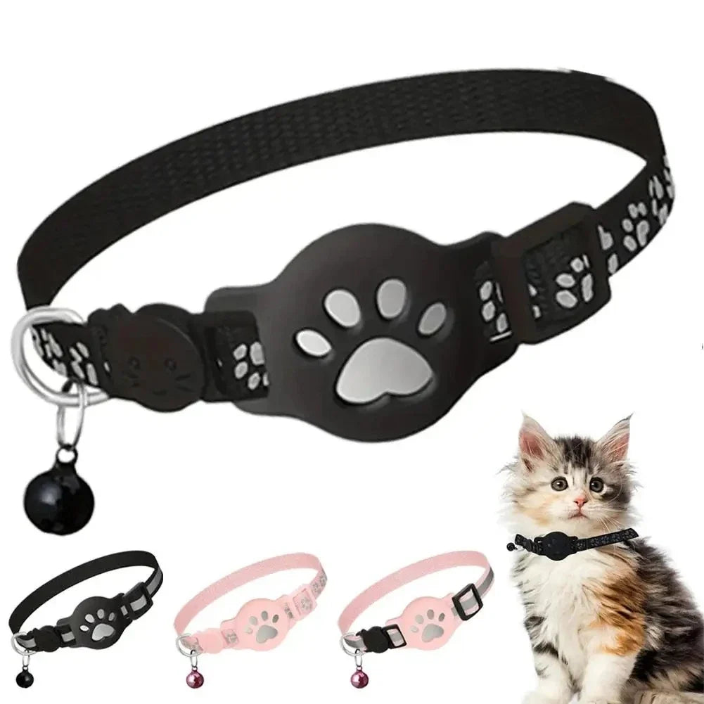 Waterproof Reflective GPS Tracker Collar for Cats & Kittens