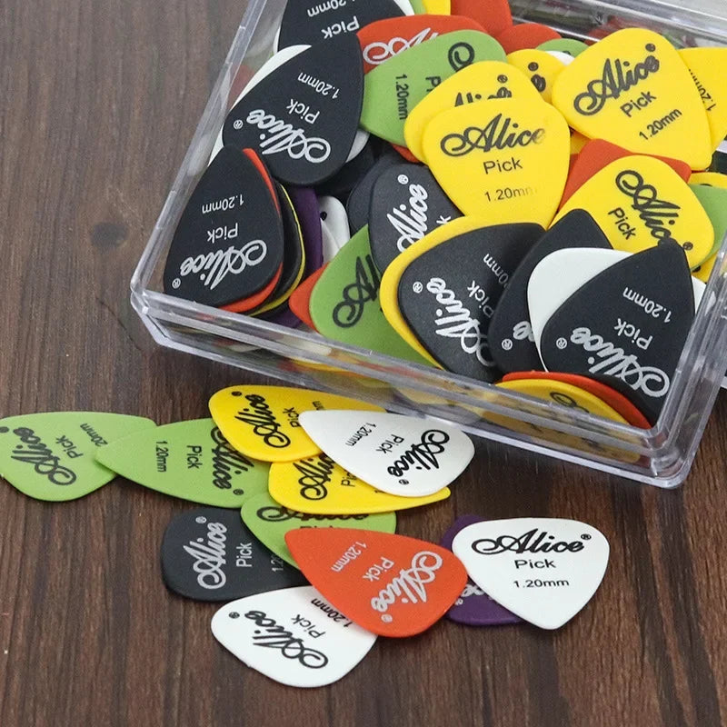 1 Box Guitar Picks Acoustic Electric Bass Mediator Accessories