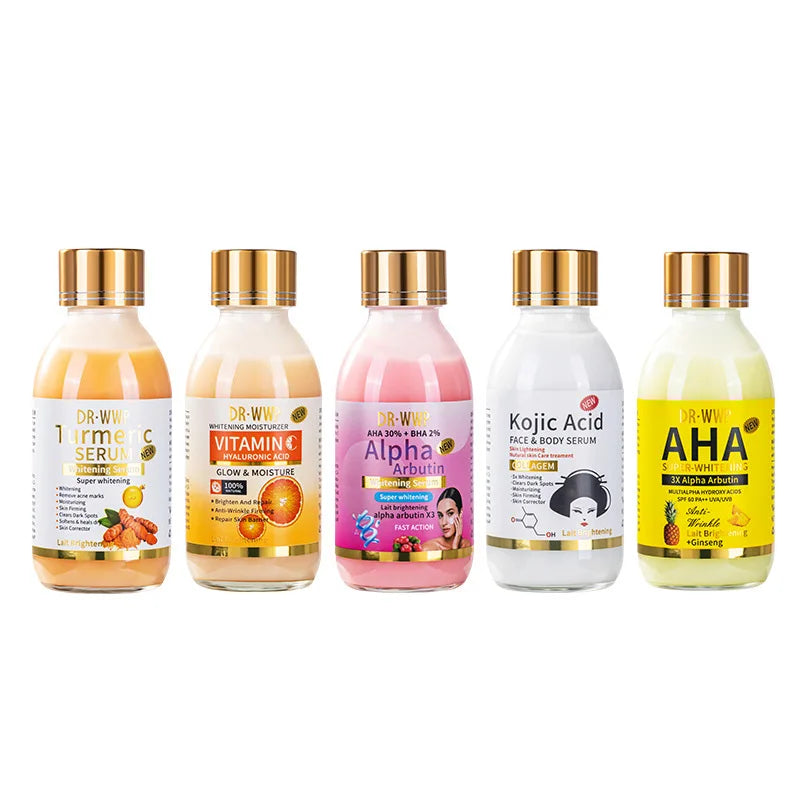AHA Arbutin Face Serum – Turmeric, Kojic Acid, Whitening 125ml