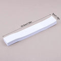 100 Self-Adhesive Cash Straps – White Money Band Wrappers