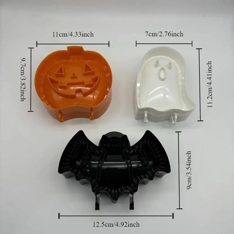 Halloween Hand Pie Press Molds – Pumpkin Ghost Bat 3-Pack