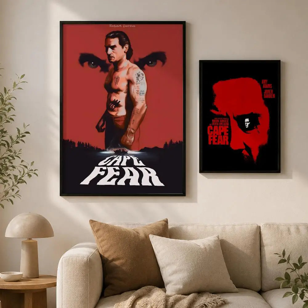 Cape Fear Movie Poster – Self-Adhesive HD Wall Art Decor