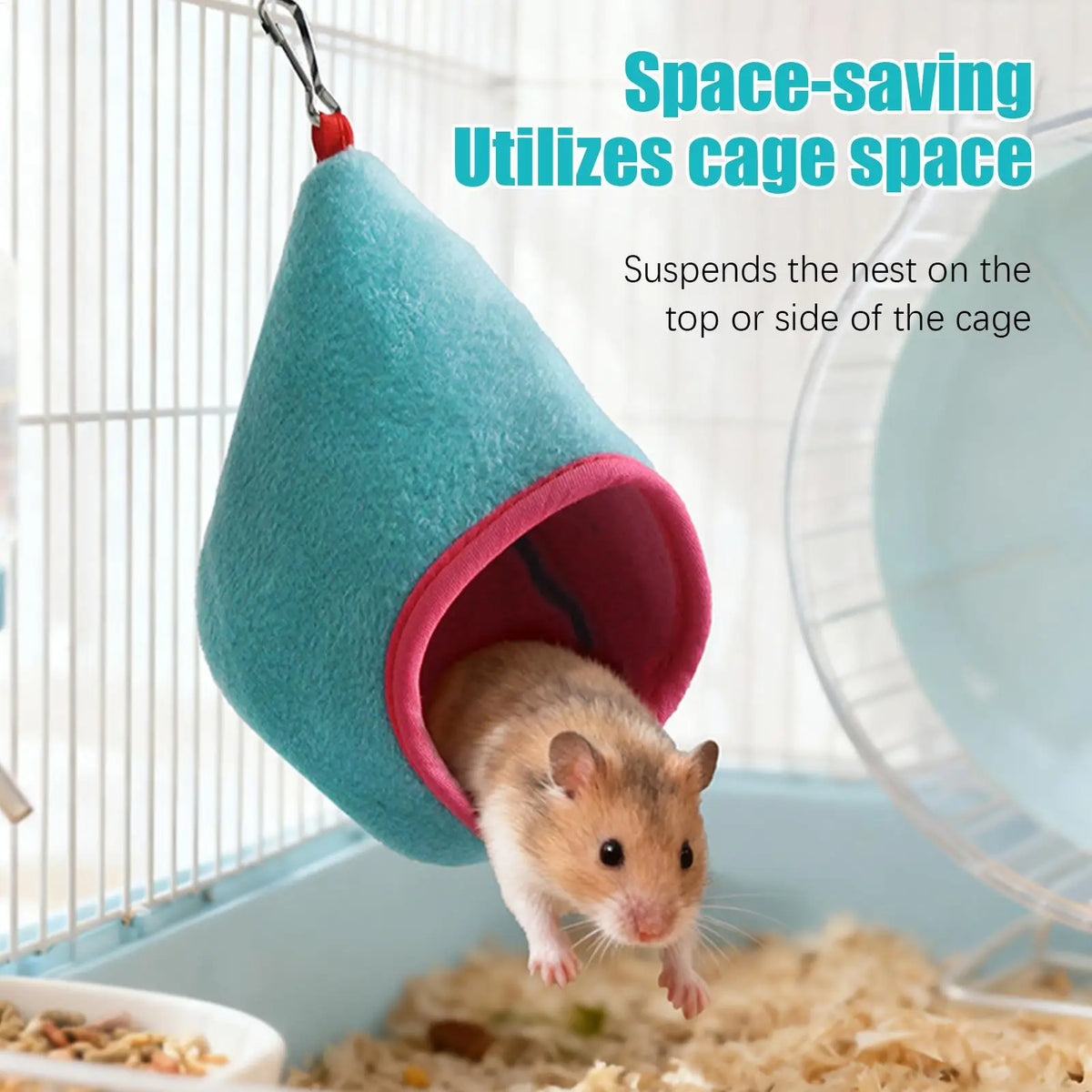 Ferret Hammock Cage Hangable Hedgehog Nest Hamster Squirrel