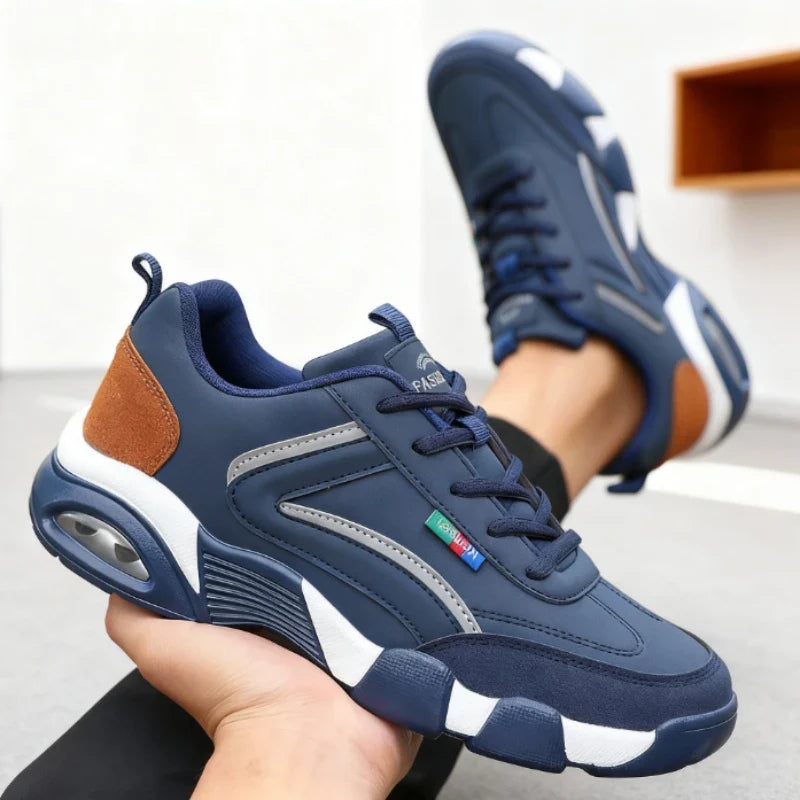 ZULIWAGN Men's Anti-Slip Rebound Sneakers | Breathable Walking Shoes